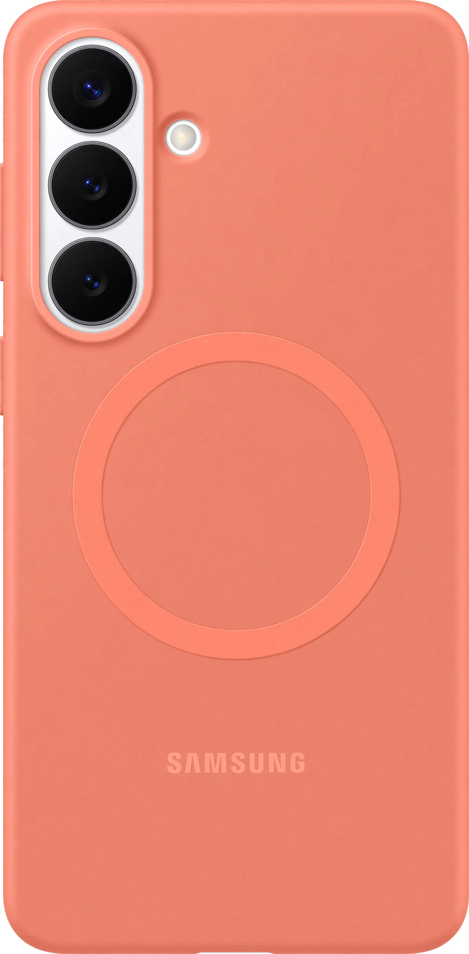 Samsung Silicone Magnet Case Galaxy S26+ Coralred