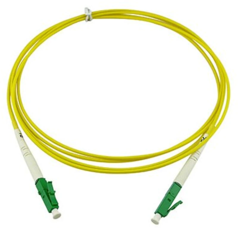BlueOptics Simplex LWL Patchkabel LC- APC Singlemode 3 m Yellow